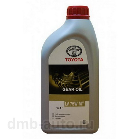 Трансмиссионное масло TOYOTA Gear Oil LV 75W MT